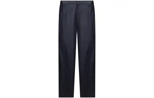 Balenciaga FW23 Casual Pants, Regular Fit Men's Dark Blue