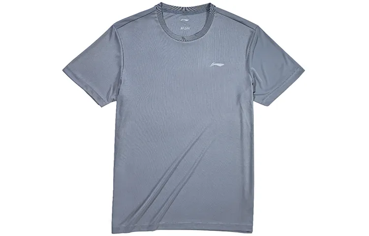 Li Ning Soccer Jerseys Men's Slate Gray Moderate Straight Fit
