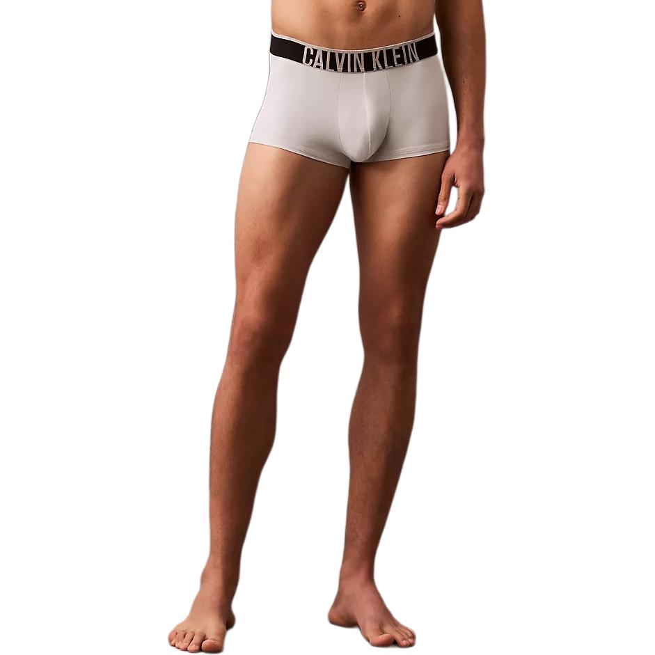 CALVIN KLEIN Simple, comfortable and versatile super cooling low-waist boxer briefs for men, 1 pack, white