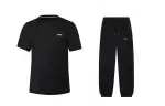 Li Ning Casual Sportswear Men's Black Crew Neck Moderate