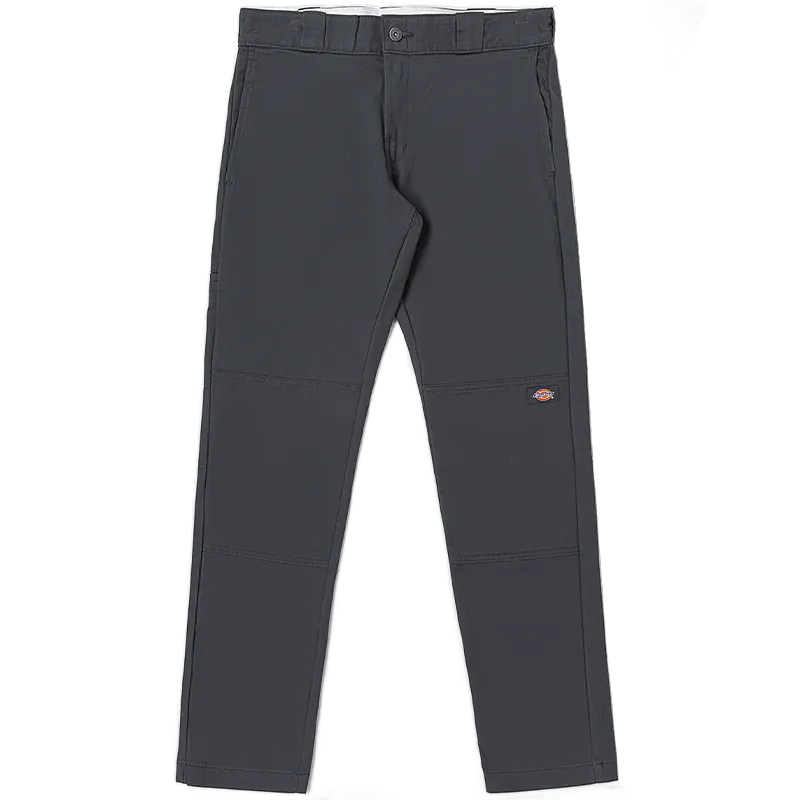 Dickies Casual Pants Unisex Dark Gray Moderate Straight Fit Pants