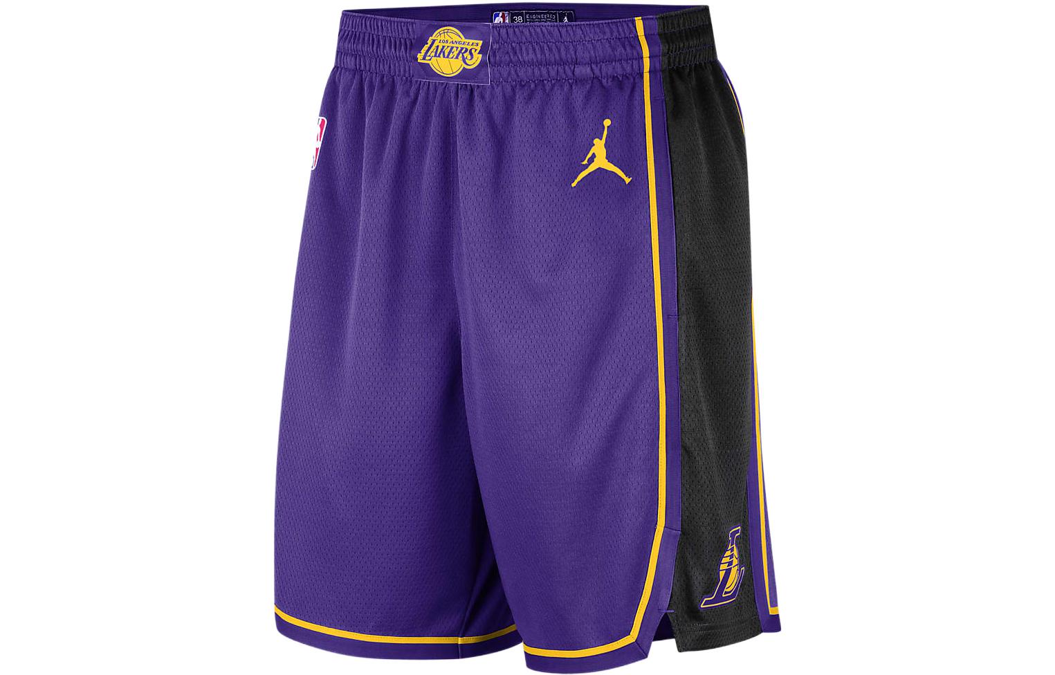 Jordan Dri-FIT Mens NBA Swingman Basketball Shorts Purple
