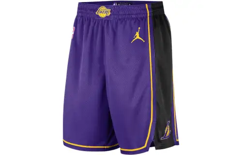 Jordan Dri-FIT Mens NBA Swingman Basketball Shorts Purple