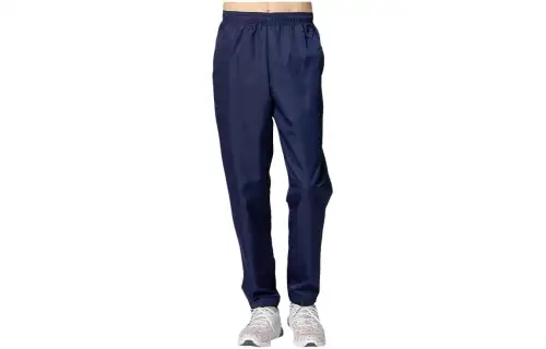 ASICS Deco Piste Casual Pants Unisex Blue Moderate Straight Fit Pants