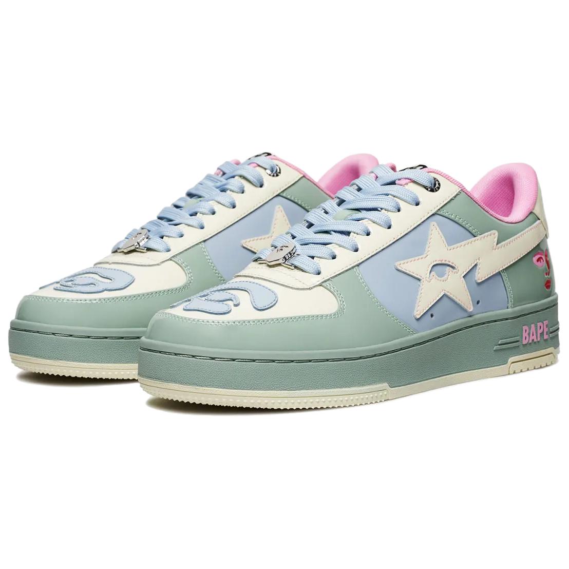 KidSuper x A BATHING APE Bapesta