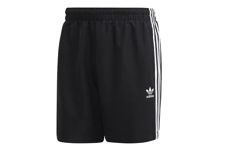 Adidas Originals 3 Stripes Sports Shorts Men's Black