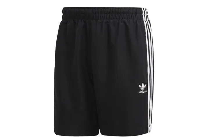 Adidas Originals 3 Stripes Sports Shorts Men's Black