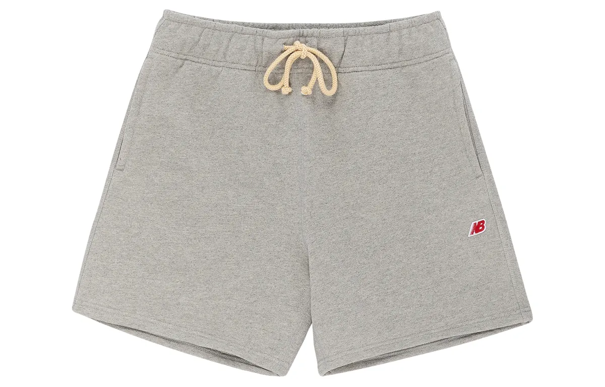 New Balance Teddy Made Core Shorts Athletic Grey