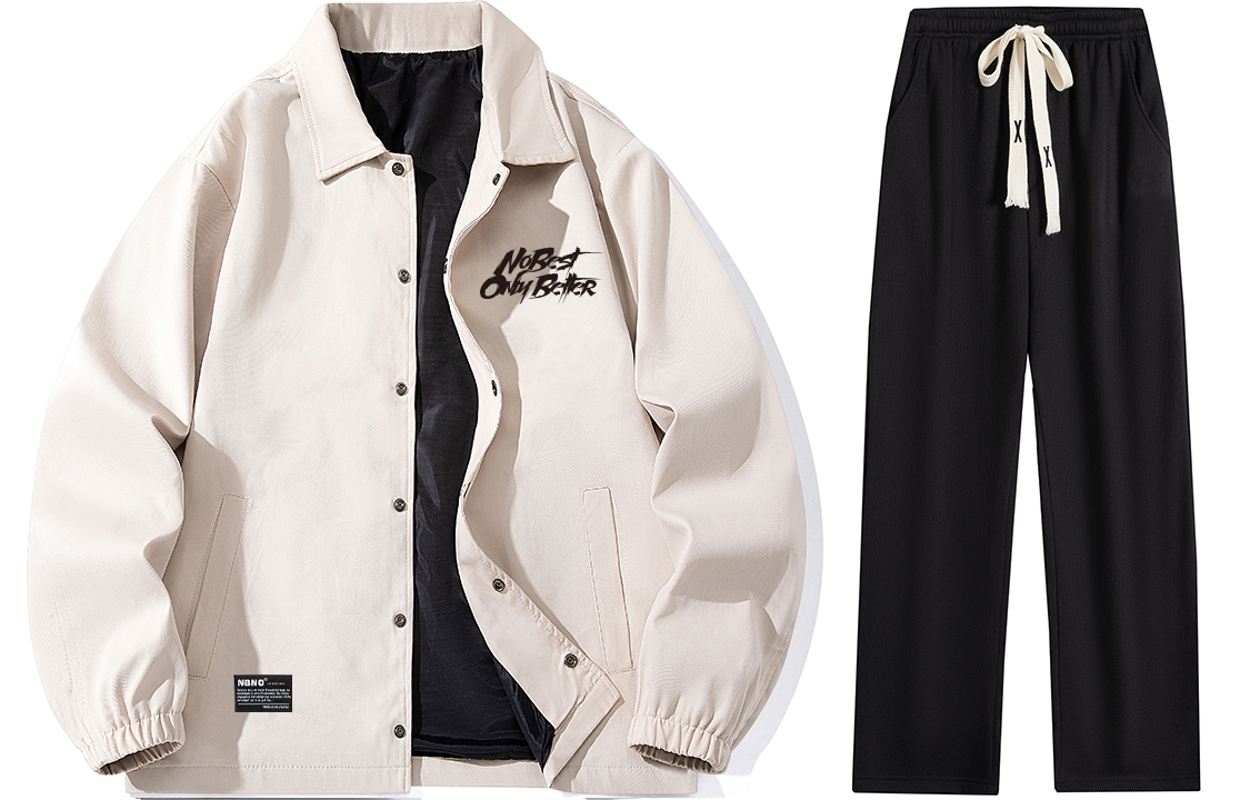 NBNO Casual Sportswear Unisex Lapel Moderate