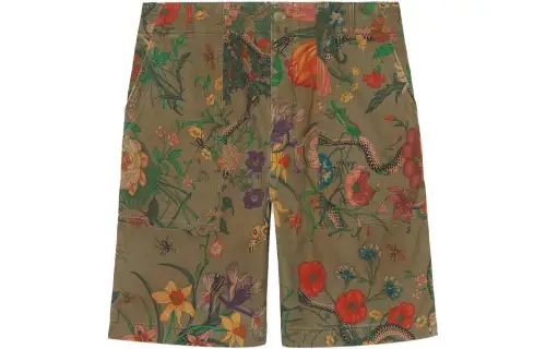GUCCI Casual Shorts Men's Umber Moderate