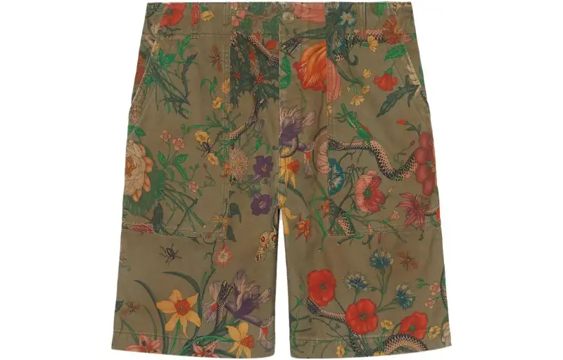 GUCCI Casual Shorts Men's Umber Moderate