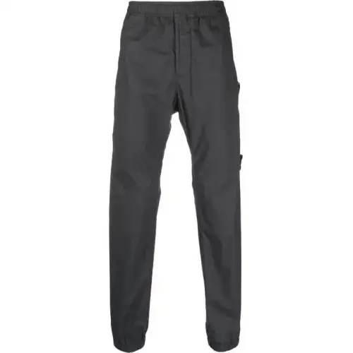 STONE ISLAND Casual Pants Men's Black