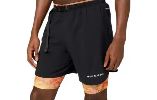 New Balance Casual Shorts Men's Black Moderate