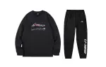 Li Ning Casual Sportswear Men's Crew Neck Thickened And Fleece Lined