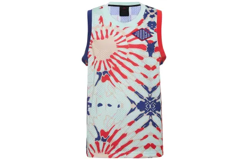 Jordan Sport DNA Basketball Jerseys Men's Igloo Blue Moderate Straight Fit