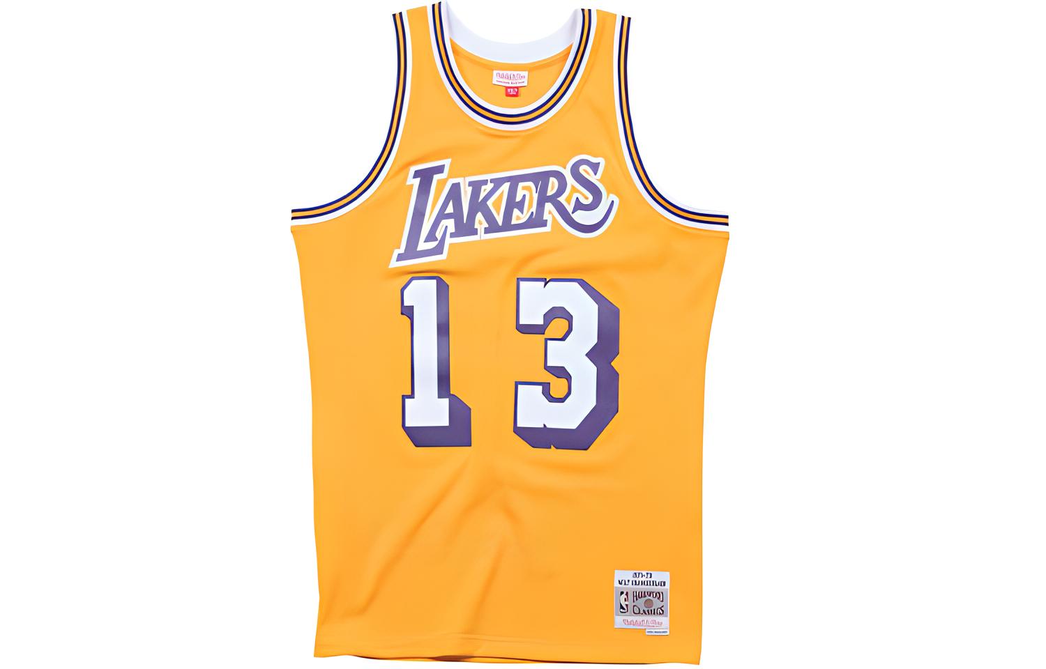 Mitchell Ness x Nba Lakers 71-72 Wilt Chamberlain Swingman tank top