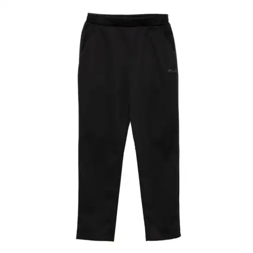 FILA Casual Pants Men's Black Moderate Tapered Pants