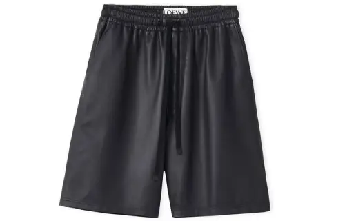 LOEWE Casual Shorts Men's Black Moderate