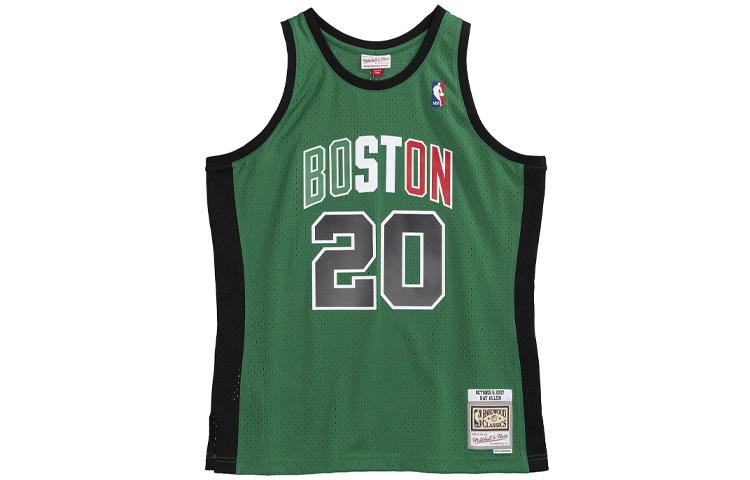 Mitchell Ness Basketball Jerseys Men’s Green Moderate Other