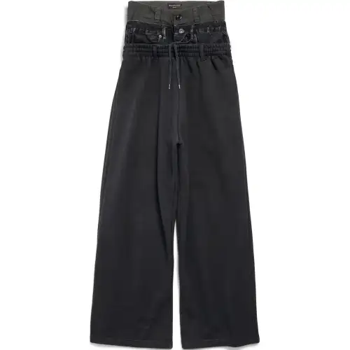 Balenciaga Layered Waistband Pants