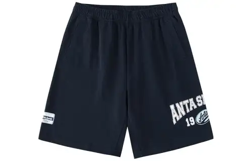 ANTA Life Collection Casual Shorts Men's Black Moderate
