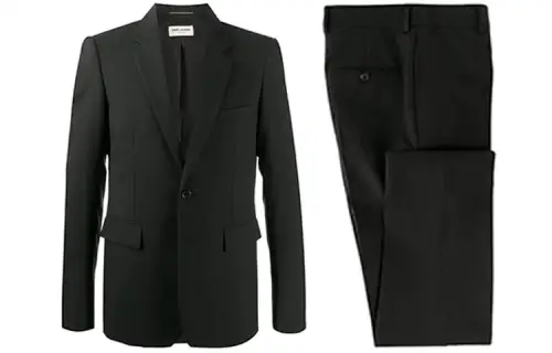 SAINT LAURENT Business Suits Men's Lapel Moderate