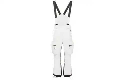 PRADA Ski Pants Men's White Straight Fit