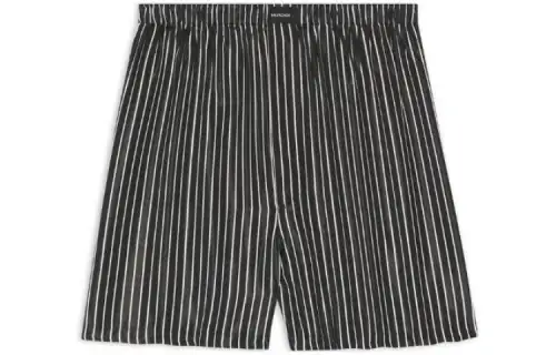 Balenciaga SS23 Casual Shorts Men's Regular Fit Black