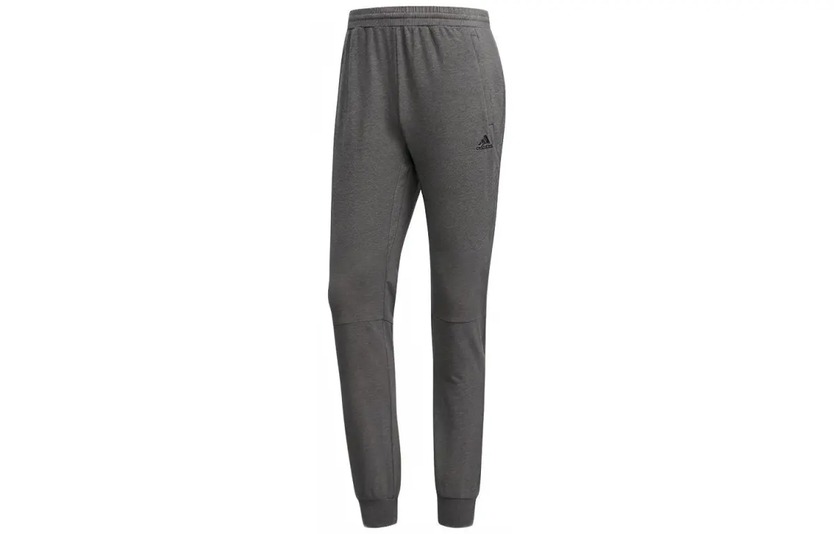 Adidas Sports Pants Men's Gray Moderate