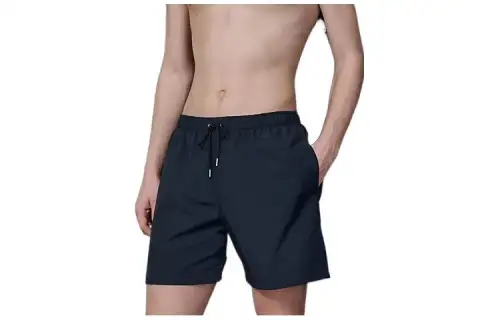 HERMES Casual Shorts Men's Blue Moderate