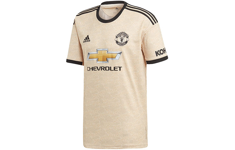 Adidas, sports football khaki short sleeve T-shirt