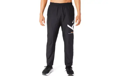 ASICS Casual Pants Men's Black Moderate Cuffed Pants