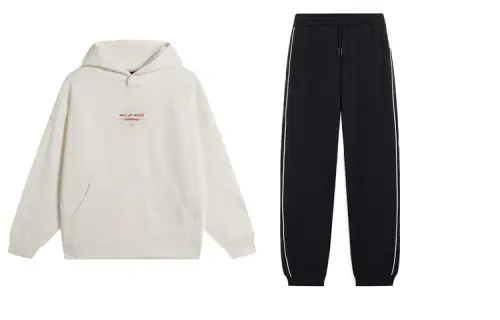 Li Ning Casual Sportswear Men's Hooded Moderate