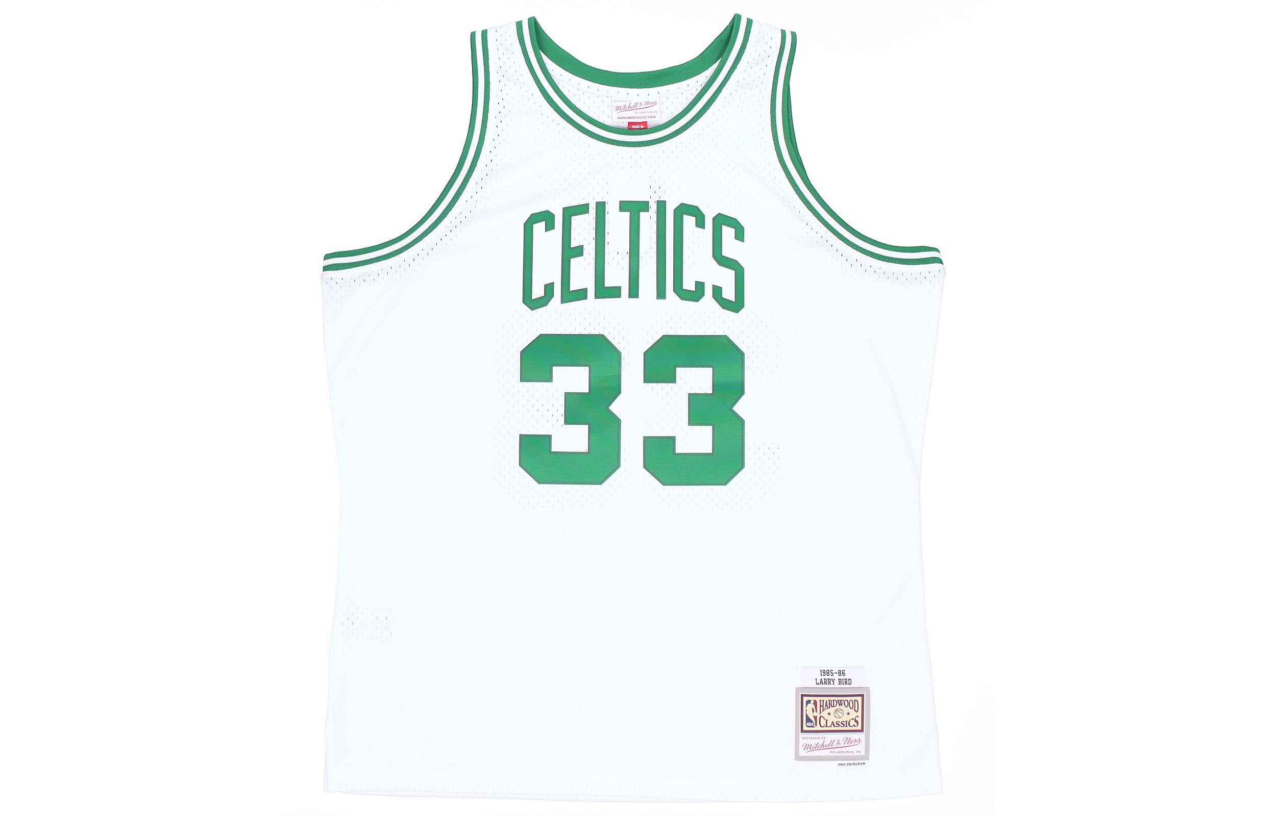 Mitchell & Ness Nba Boston Celtics Larry Bird Home 1985/86 Swingman Jersey