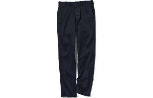 UNIQLO Casual Pants Unisex Navy Blue Moderate Straight Fit Pants