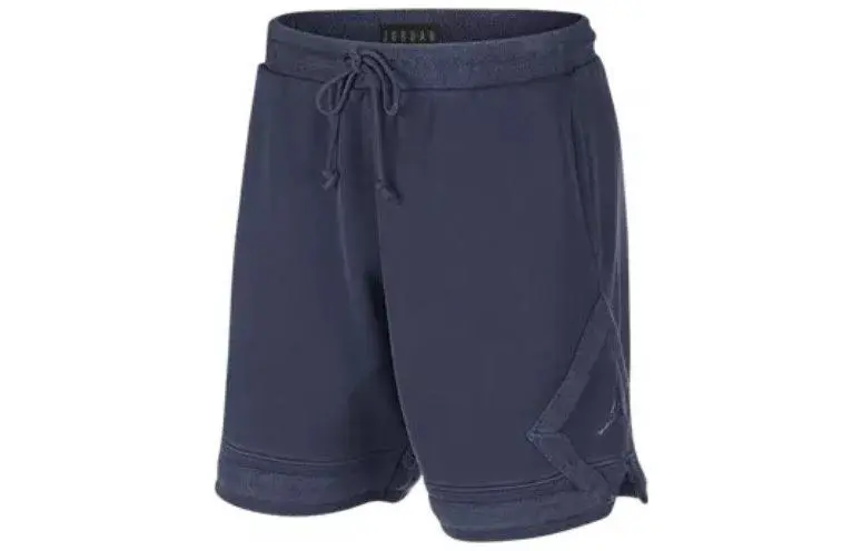Jordan Casual Shorts Men's Blue Moderate Straight Fit Pants