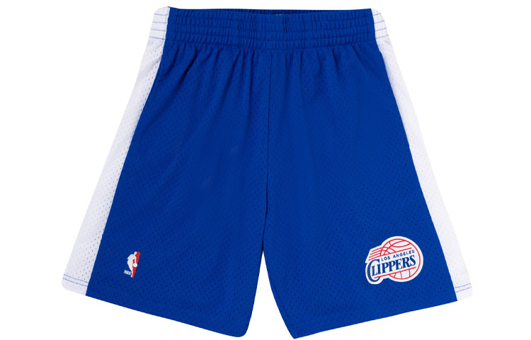 Mitchell Ness Basketball Shorts Men’s Blue Moderate Straight Fit Pants