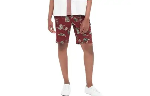UNIQLO SS22 Shorts Unisex Dark Red Couple's