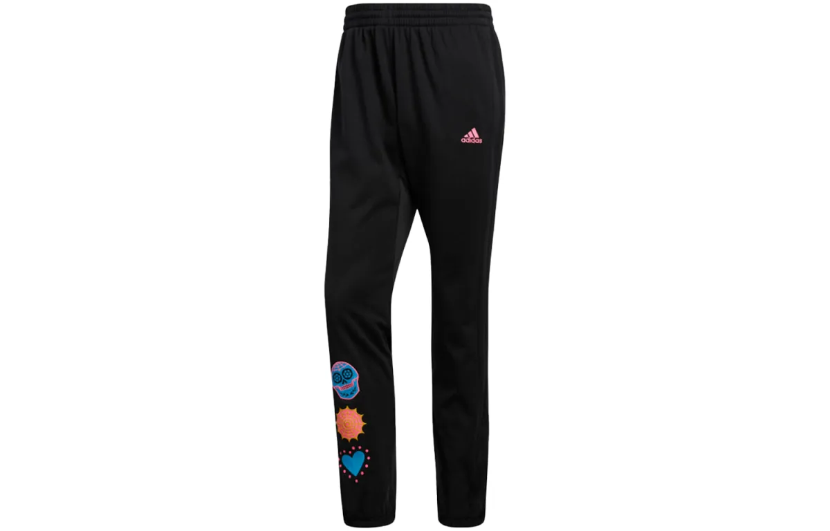 Adidas Sports Pants Men's Black Moderate