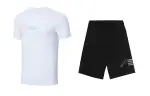 Li Ning Casual Sportswear Unisex Crew Neck Moderate