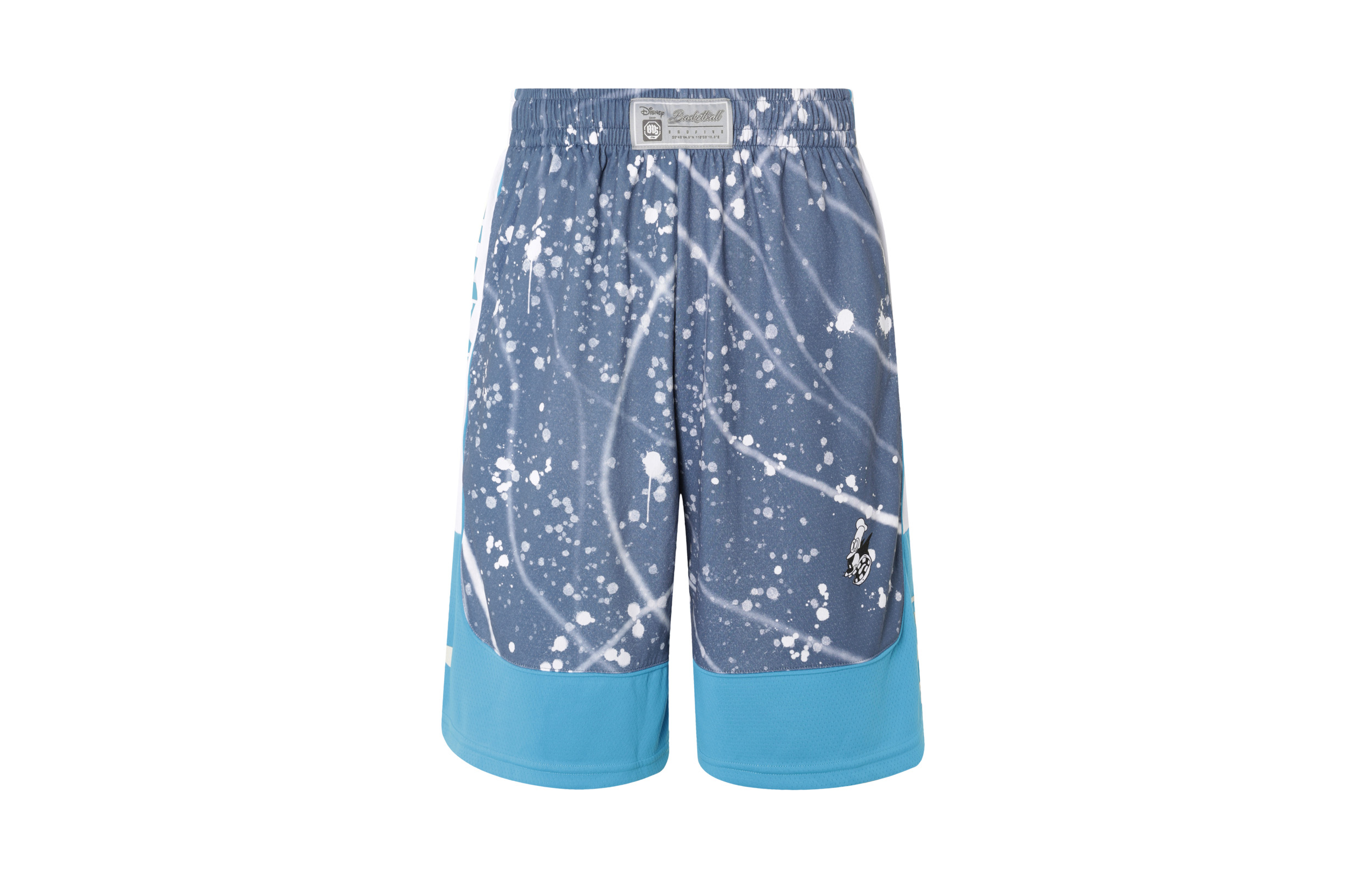Li Ning Basketball Shorts Men’s Blue Spot All Over Print