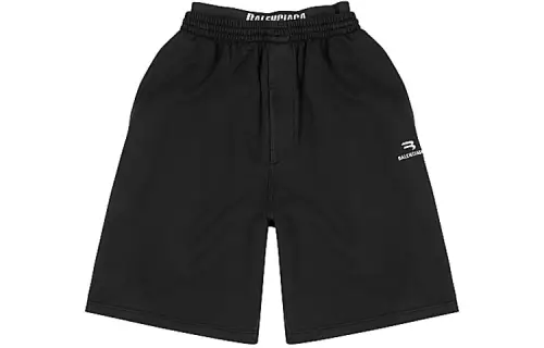 Balenciaga Casual Shorts Men's Black