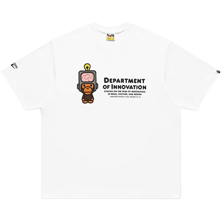Футболка A BATHING APE KidSuper Studios (белая)