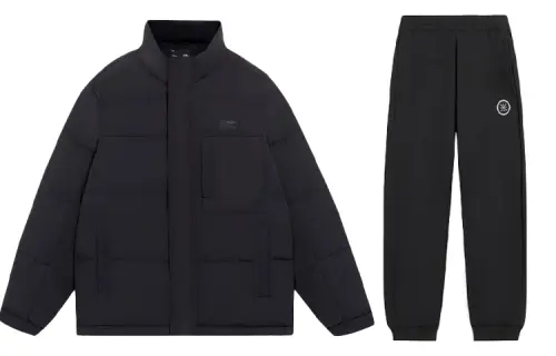 Li Ning Casual Sportswear Men's Stand Collar Moderate