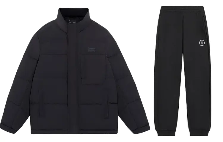 Li Ning Casual Sportswear Men's Stand Collar Moderate