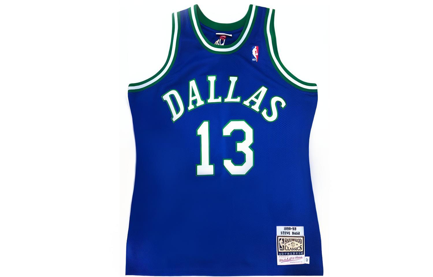Mitchell Ness «NBA Dallas Mavericks 98 Steve Nash» authentic jersey