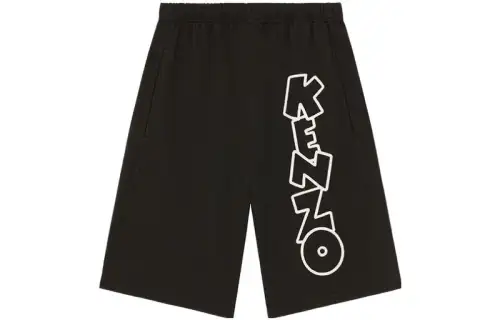 KENZO Casual Shorts Men's Black Moderate