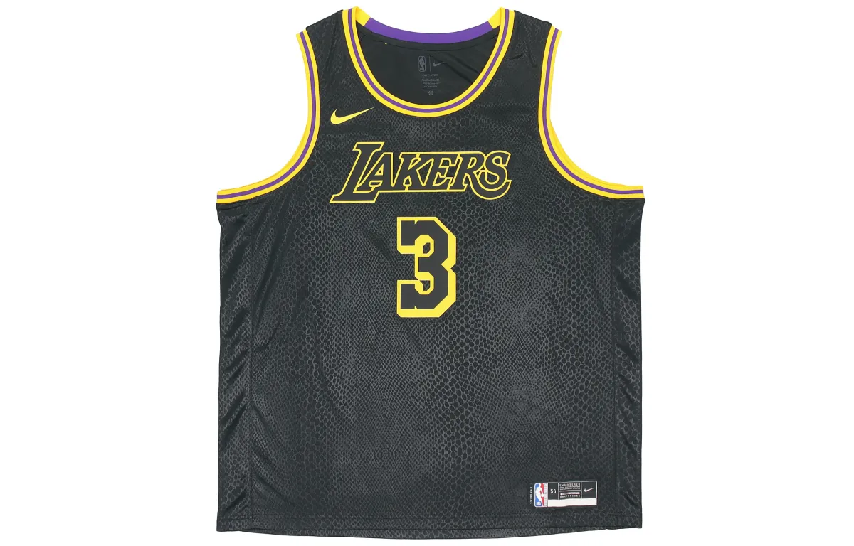 Nike Basketball Jersey Men's Black Yellow