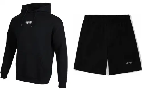 Li Ning Casual Sportswear Men's Hooded Moderate