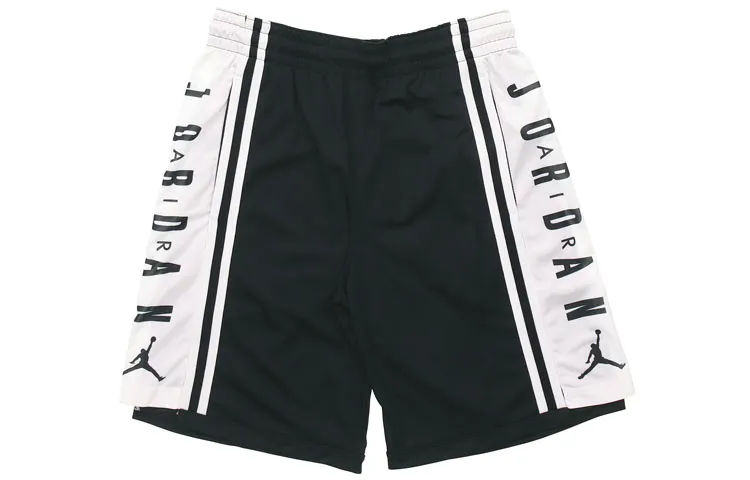 Jordan Air Basketball Shorts Men's Black White